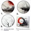 «Red Black Buddhist Art Enso Enlightenment», ensemble d'impression d'art mural spirituel-93045588