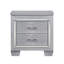 Glamourous 1Pc Table de chevet 2X Tiroirs à queue d'aronde Faux Alligator-1378150937