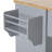 Arnola 59.3" W Kitchen Island Cart-1400592809