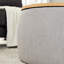 Repose-pieds rond avec rangement Dariyan-1029302365
