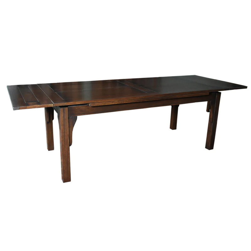 Table de salle à manger extensible Radame, Noyer