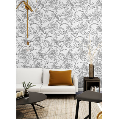 Johansson Peel & Stick Floral Roll