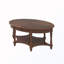Table basse ovale avec tiroirs et tablettes-1606390270