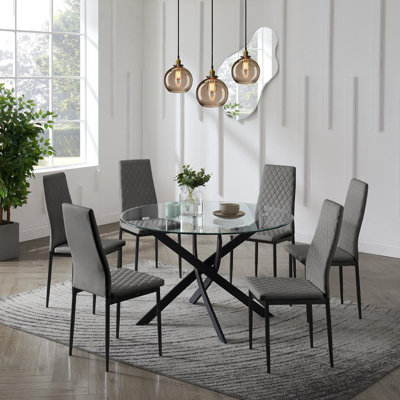 Danta 6 - Person Dining Set