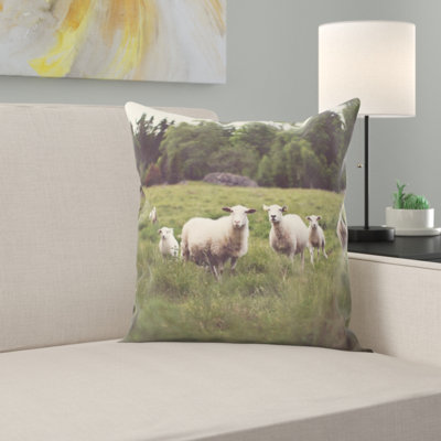 Microsuede Throw Pillow