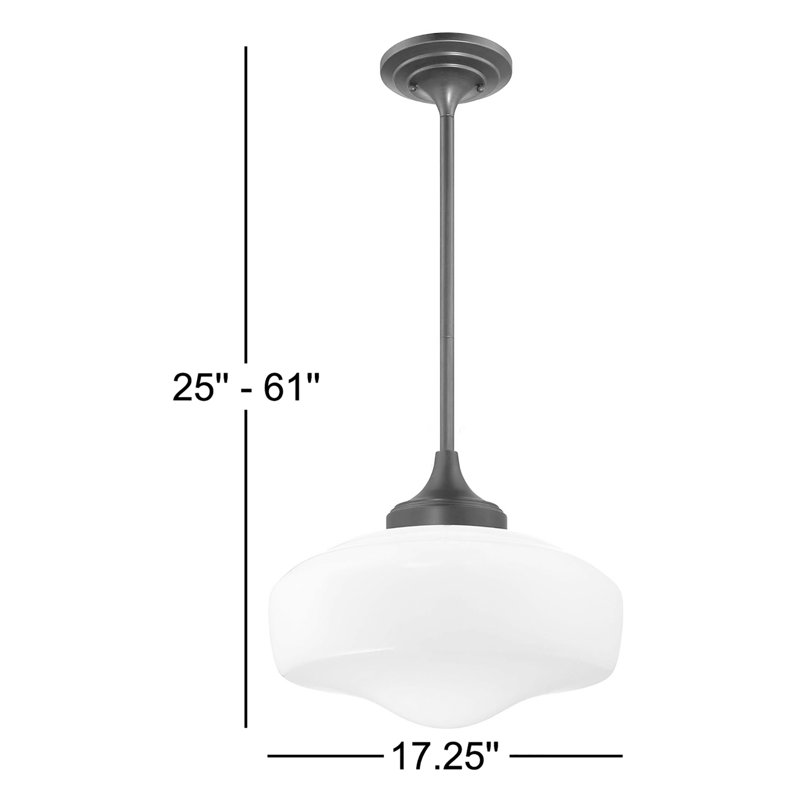 Luminaire suspendu Wade Logan Belby, Bronze brossé