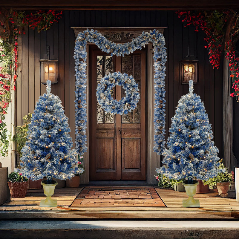 Lighted Christmas Tree