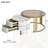 Stackable Coffee Table With 2 Drawers