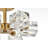 Yil Glass Semi Flush Mount-315579009