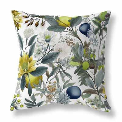 Floral Square Cushion
