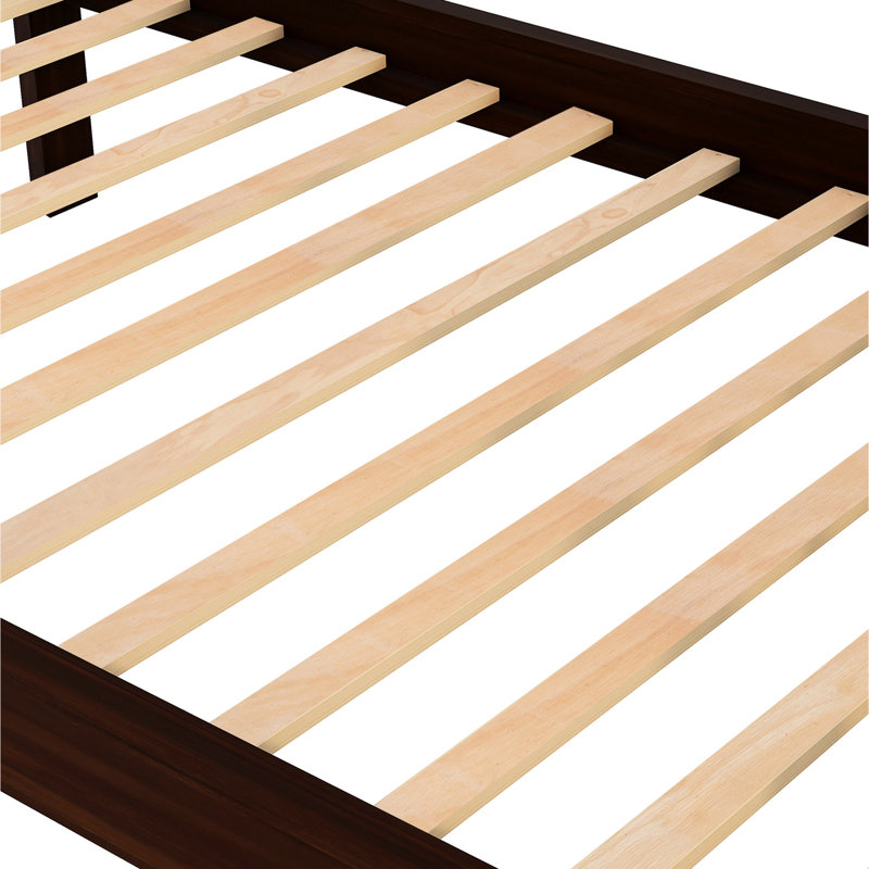 Lit superposé d'escalier avec rangement, rendant la chambre à coucher et le dortoir plus fonctionnels, Espresso
