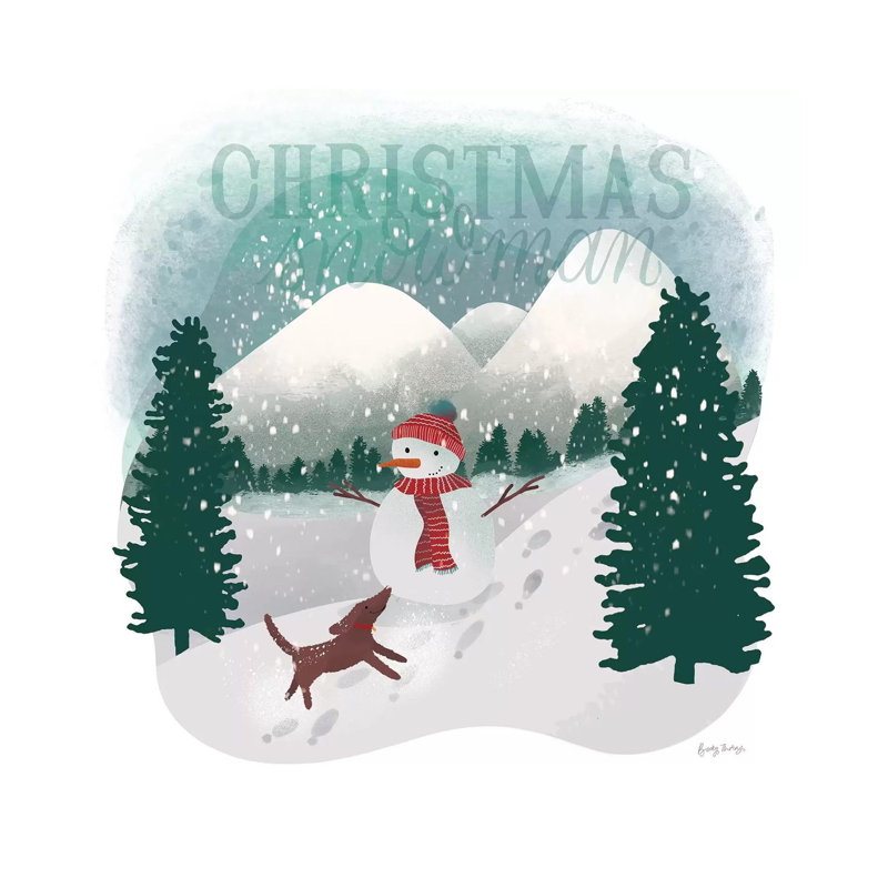 Winter Wonderland IV by Becky Thorns - Wrapped Canvas Print, 30.48 cm H x 30.48 cm W