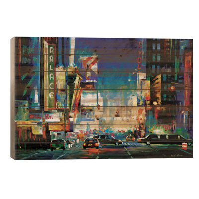 " Broadway " by Leonid Afremov Painting Print