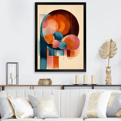 " Abstract Shapes And Line Artwork II "
