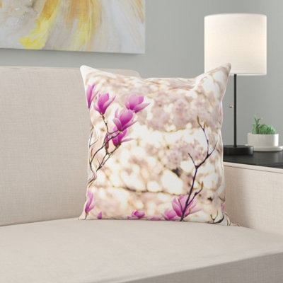 Magnolia Throw Pillow