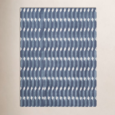 Woodcliff Hand-Tufted Geometric Wool Rug