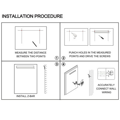 72"36" Bathroom Vanity Led Mirror - Fog, Brightness Control, Color Change, Effortless To Install Dimming, Adjustable, Easy Process
