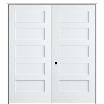 Interior Double Primed 5-Panel Door