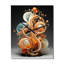 Sculpture en fil de fer - Horloge murale abstraite-1841275072