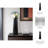 Textured Fluted Metal Indoor / Outdoor Safe Vase -1020138466