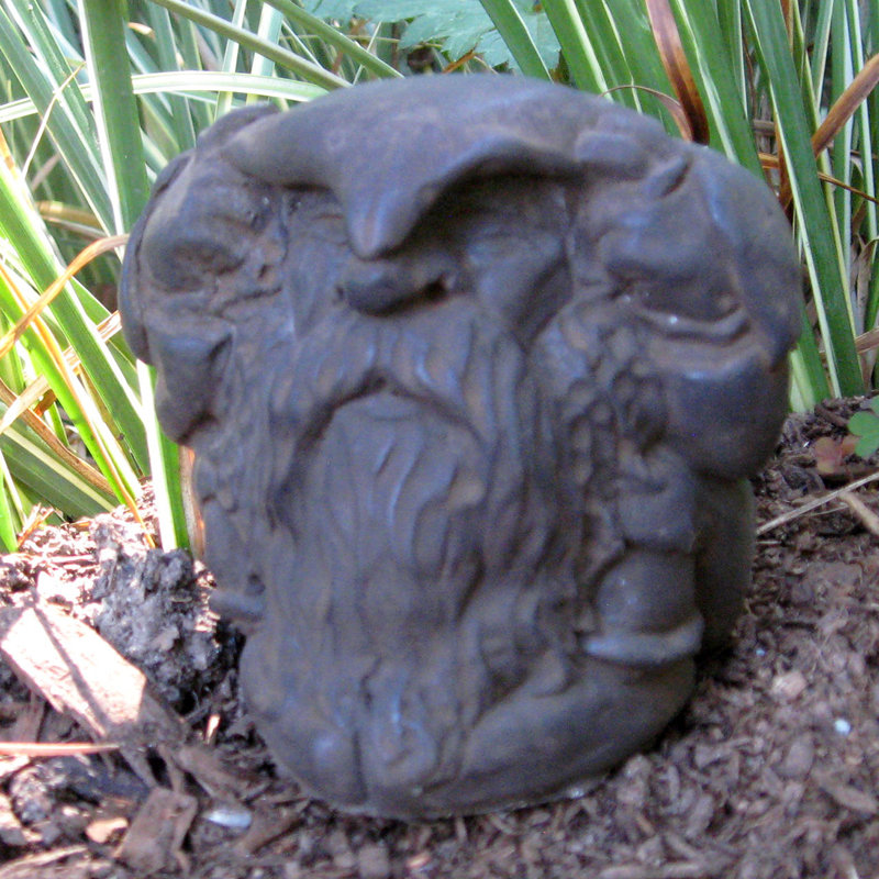 Mini statue de pluie, Noyer foncé
