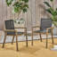 Chaise de salle à manger Belmmst, ensemble de 2