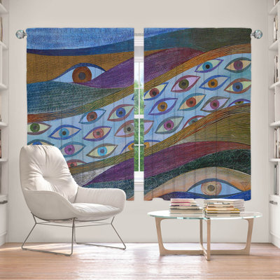 Fehrat Room Darkening Curtains / Drapes Pair