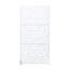 Pare-étincelles rectangulaire en métal H 72 po x l 35 po Haye-132976228