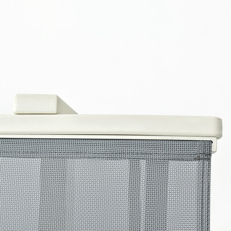Chaise longue d'extérieur en PEHD toutes saisons MURCano avec accoudoirs et roulettes: lit de bronzage inclinable robuste avec toile respirante, dossier réglable à 5 positions pour la piscine et le patio