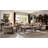 Dandre 49" Wide Velvet Armchair in Beige/Walnut