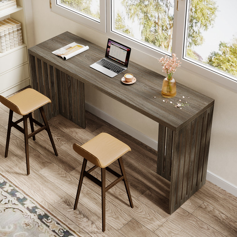 Fenko Pub Height Dining Table, Gray