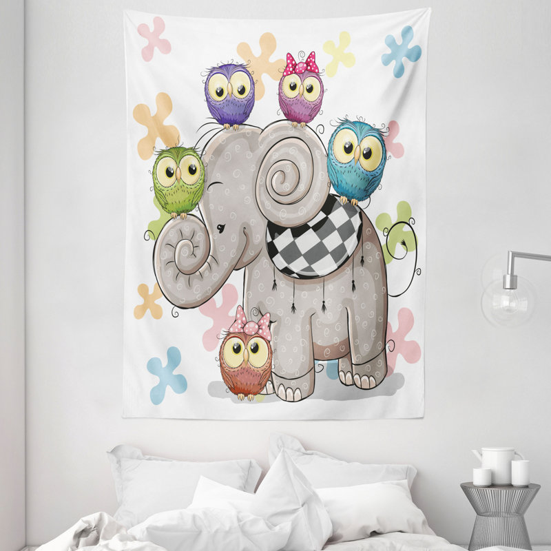 Tapisserie en polyester, H 80 po x l 60 po