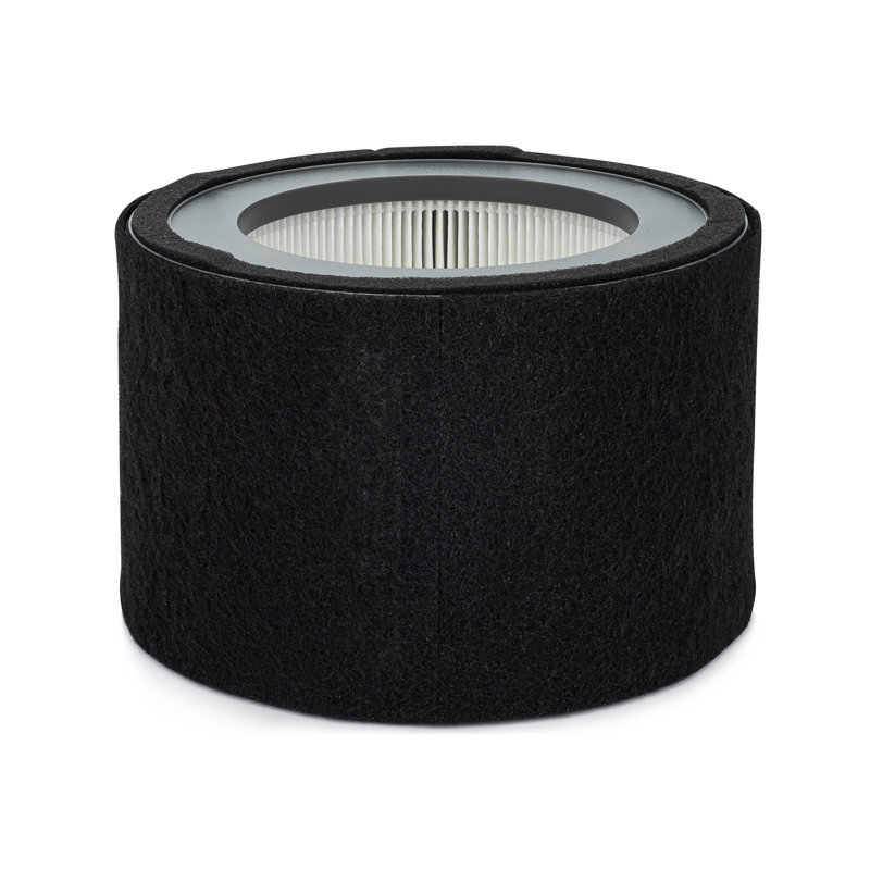 Crane EE-5068 Air Purifier Replacement HEPA Filter, 7.36" H x 7.36" W x 4.72" D