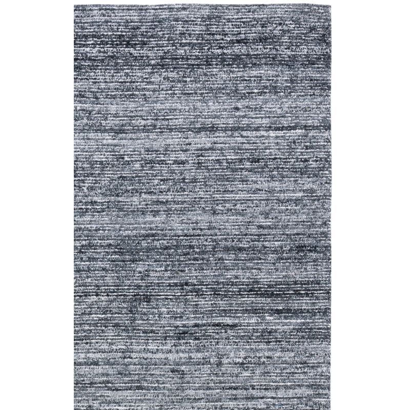 Tapis rayé performance touffeté à la main Tarneisha Mirage, Rectangle de 5 pi x 8 pi