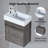 18.1'' Single Bathroom Vanity with Resin Top-1932848330