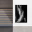 Graceful Woman Playful Cat Delicate Dramatic Elegant Cat Wall Art Print 1 Piece Wrapped Canvas Wall Art-2042402528