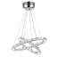 Lustre à DEL avec finition chromée-73322948