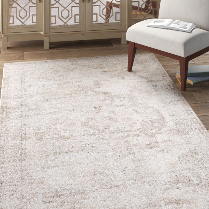 Sand & Stable Cantey Performance Ivory Rug & Reviews | Wayfair