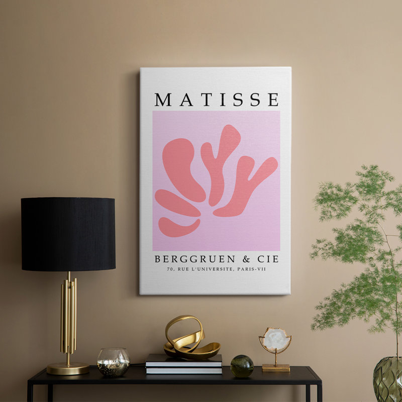 Matisse cccl, reproduction d'art encadrée - Cavas, H 12 po x l 8 po