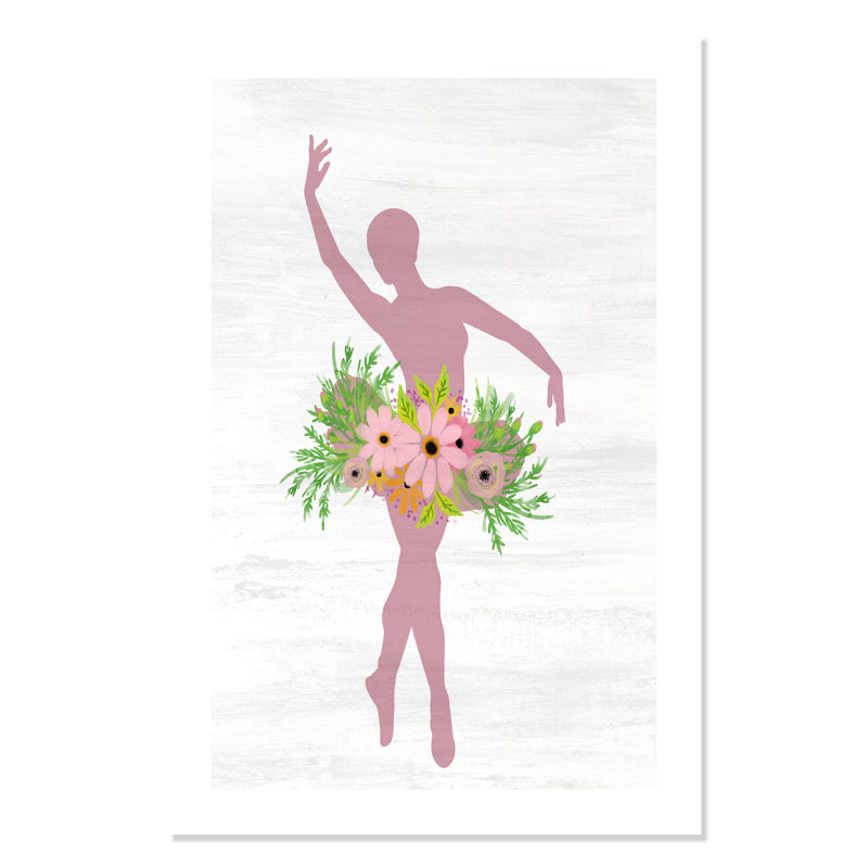 Ballet toute la journée 1, H 40 x l 28 po x P 1 po, Papier