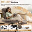 Upholstered Swivel Armchair-962515845