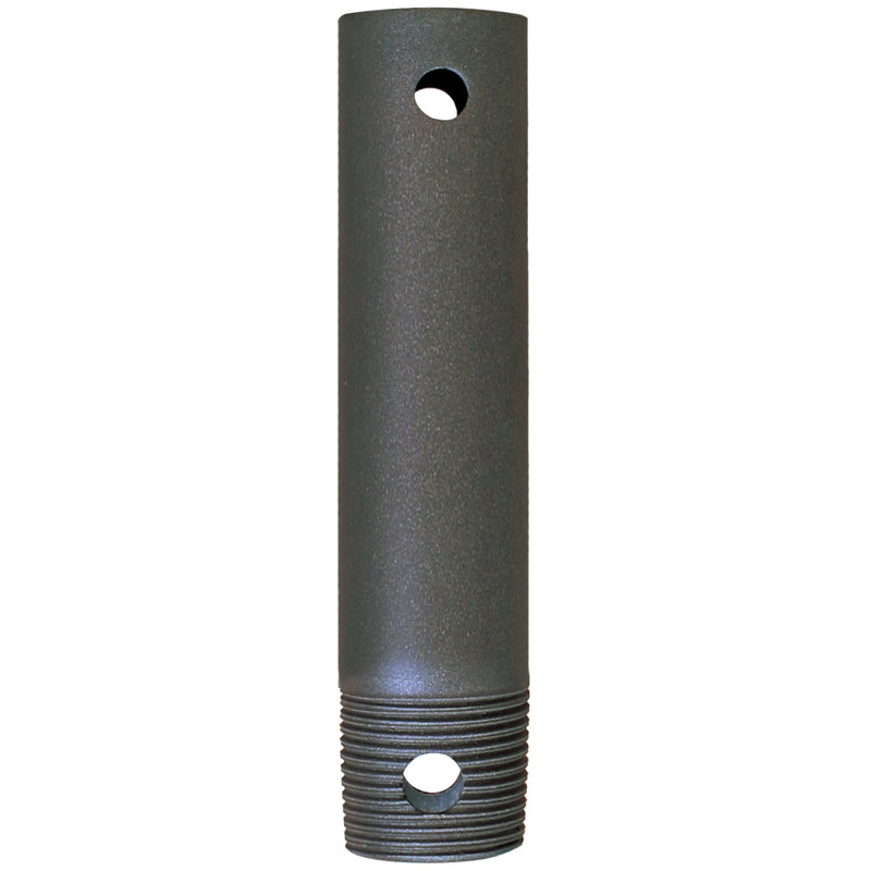 Threaded Ceiling Fan Downrod, 18" H x 1" W x 1" D, Matte Greige