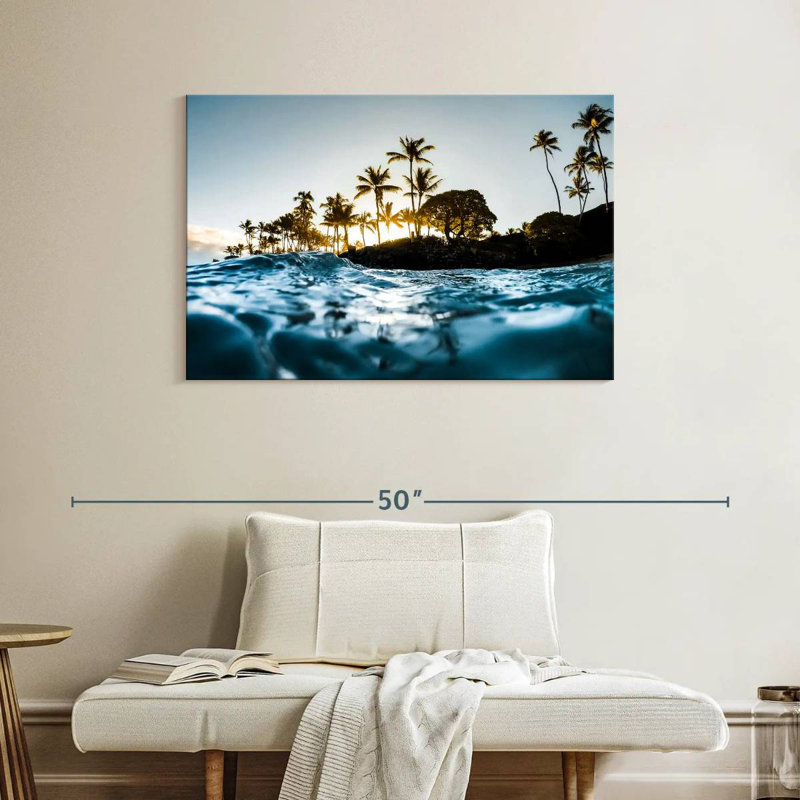 Gillard Blue Morning, H 26 po x l 39 po
