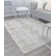 Tapis tribal autochtone crème Bodrum