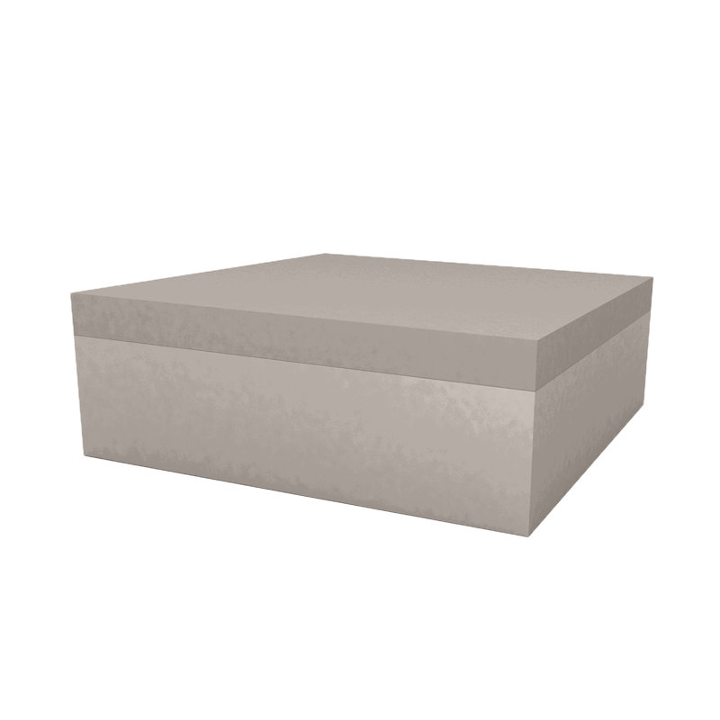 Repose-pieds d'extérieur avec coussin Jut, Taupe