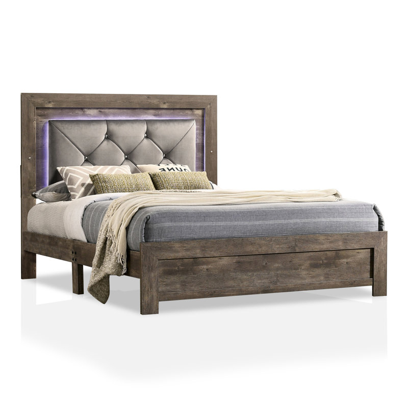 Calcote Upholstered Standard Bed, Queen