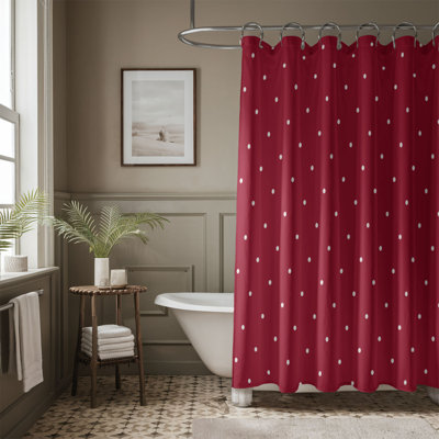 Rideau de douche Red Dots - Premium