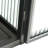 27.56"Glass Doors Modern Two-Door Wall Cabinet With Featuring Three-Tier Storage-1621936277