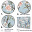 Chinoiserie, oiseaux et pivoines - art mural oiseau-97034661-97034652