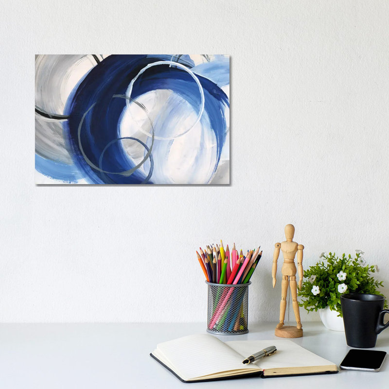 Indigo Rings - Wall Art Print